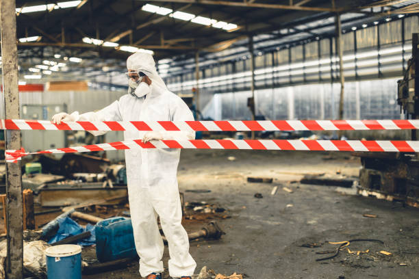 Professional Infectious Disease Decontamination technician working in Sandy, UT